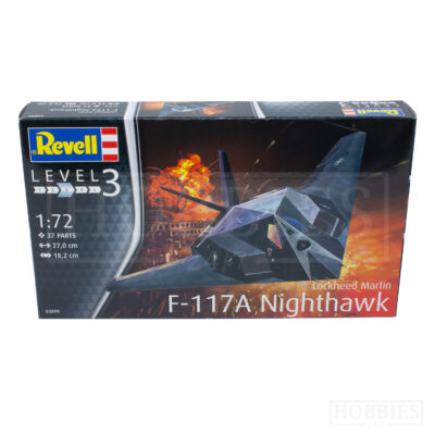 Revell F-117A Nighthawk Stealth Fighter 1/72 Scale