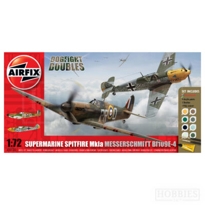 Airfix Dogfight Doubles Spitfire MkIa and Messerschmitt Bf109E-4 1/72 Scale