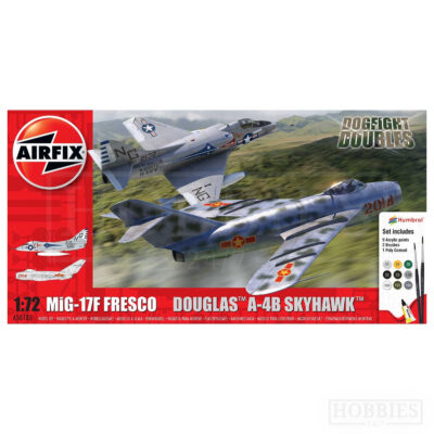 Airfix Dogfight Doubles MiG-17F Fresco and A-4B Skyhawk 1/72 Scale