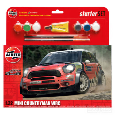Airfix Mini Countryman WRC Starter Set 1/32 Scale