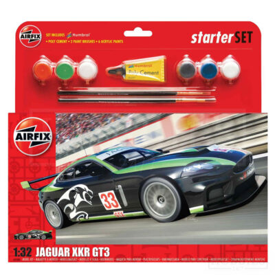 Airfix Jaguar XKR GT3 Starter Set 1/32 Scale