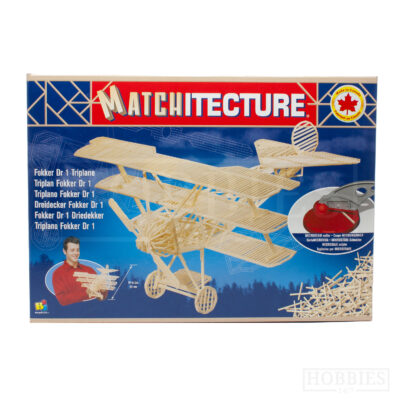 Matchitecture Fokker Dr.1 Tri Plane Match Stick Kit