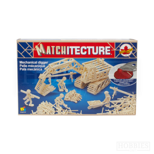 Matchitecture Mechanical Digger Match Stick Kit