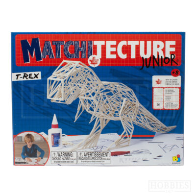 Matchitecture T-Rex Dinosaur Match Stick Kit