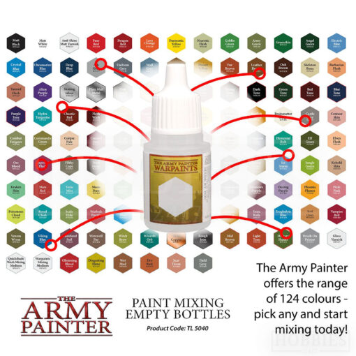The Army Painter Paint Mixing Empty Bottles Picture 6