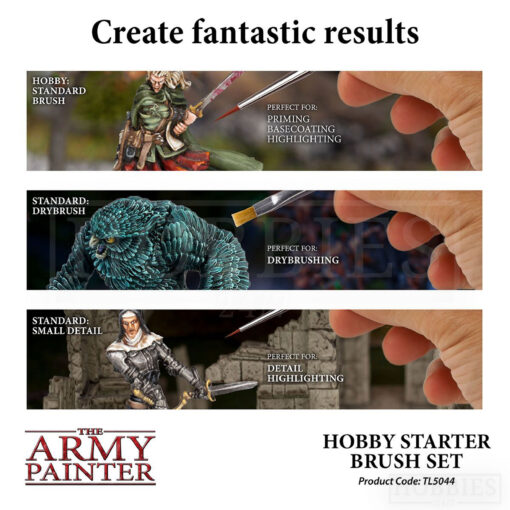 The Army Painter Hobby Starter Brush Set Picture 2