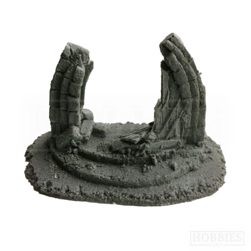 Javis Battle Zone Damaged Church Arch 28mm Gaming