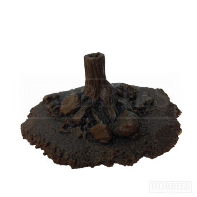 Javis Battle Zone Single Small Tree Base 2 Pack 28mm Gaming