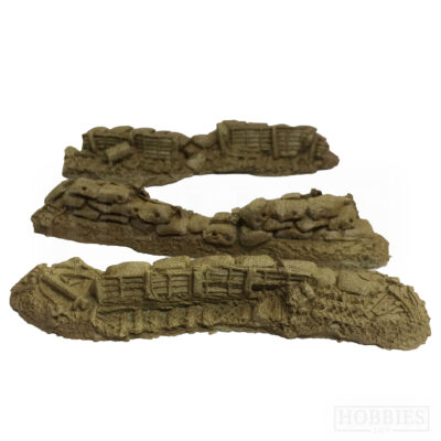 Javis Battle Zone Sand Bag Barricade 28mm Gaming