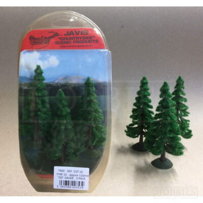 Javis Countryside 3 Pack Of 120mm Trees OO Gauge