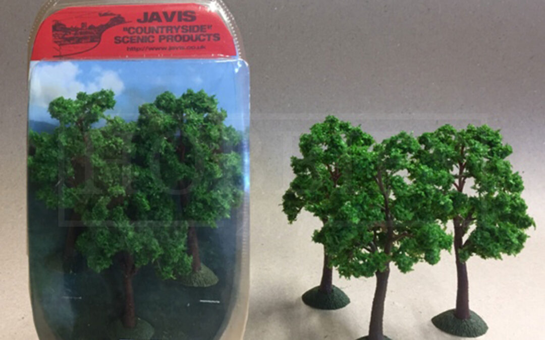 Javis Countryside 3 Pack Of 110mm Trees OO Gauge