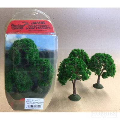 Javis Countryside 3 Pack Of 110mm Trees OO Gauge