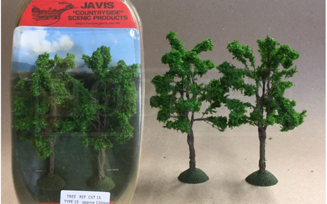 Javis Countryside 2 Pack Of 120mm Trees OO Gauge