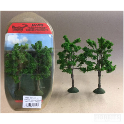 Javis Countryside 2 Pack Of 120mm Trees OO Gauge