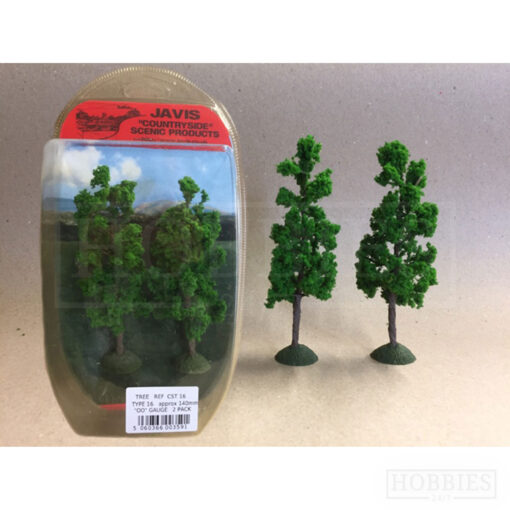 Javis Countryside 2 Pack Of 140mm Trees OO Gauge