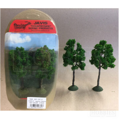 Javis Countryside 2 Pack Of 140mm Trees OO Gauge