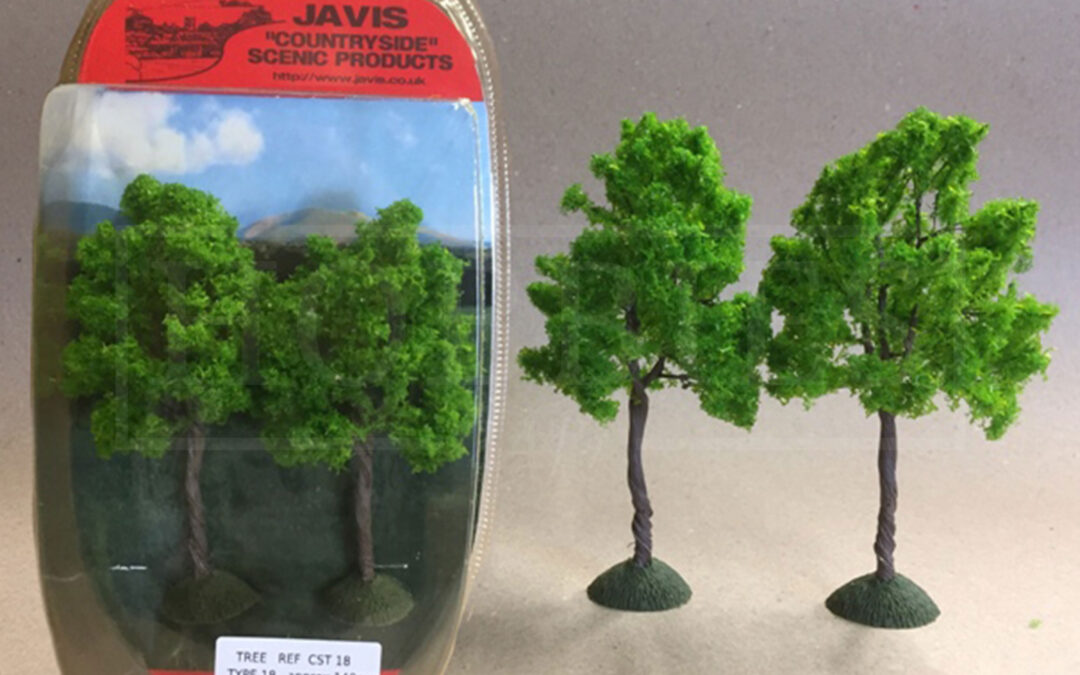 Javis Countryside 2 Pack Of 140mm Trees OO Gauge