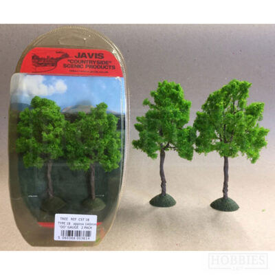 Javis Countryside 2 Pack Of 140mm Trees OO Gauge