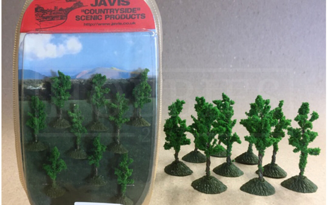 Javis Countryside 9 Pack Of 50mm N Gauge Trees