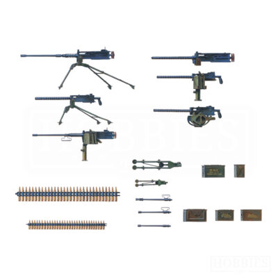 Academy WWII US Machine Gun Set 1/35 Scale