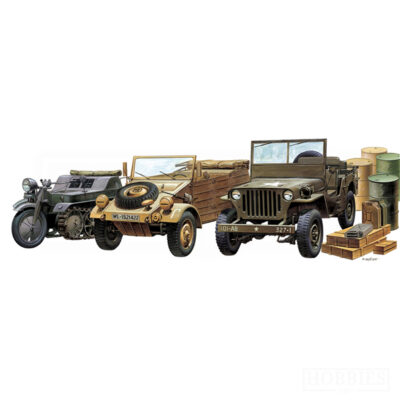 Academy Light Vehicles Of Allied and Axis WWII 1/72 Scale