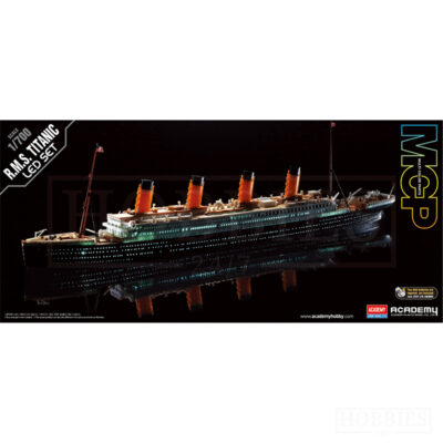 Academy RMS Titanic Led Set 1/700 Scale