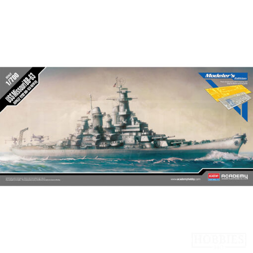 Academy USS Missouri BB-63 Modelers Edition 1/700 Scale