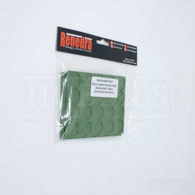 Renedra 25mm Recessed Movement Trays 20