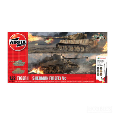 Airfix Tiger 1 Vs Sherman Firefly 1/72 Scale