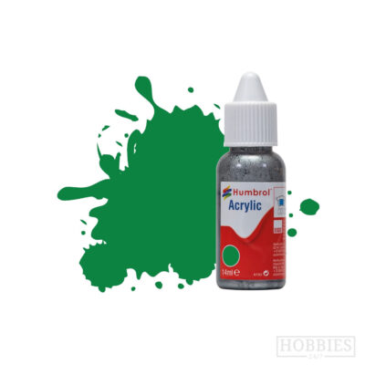 Humbrol 2 Emerald Green Gloss 14ml Acrylic Paint