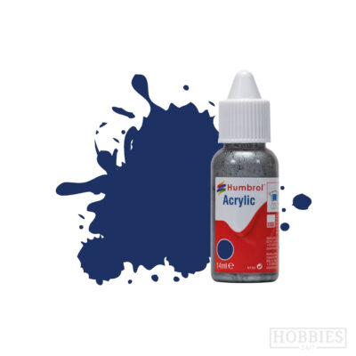 Humbrol 15 Midnight Blue Gloss 14ml Acrylic Paint