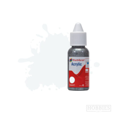 Humbrol 34 White Matt 14ml Acrylic Paint