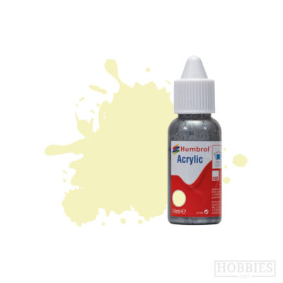 Humbrol 41 Ivory Gloss 14ml Acrylic Paint