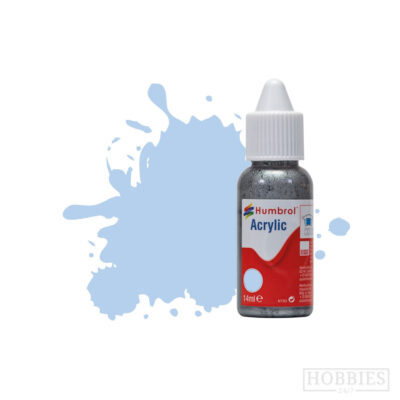 Humbrol 44 Pastel Blue Matt 14ml Acrylic Paint