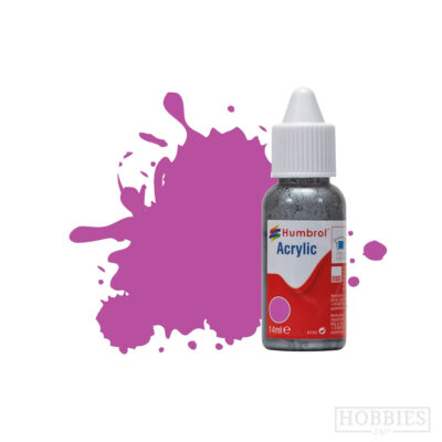 Humbrol 58 Magenta Matt 14ml Acrylic Paint