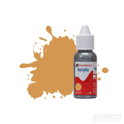 Humbrol 63 Sand Matt 14ml Acrylic Paint