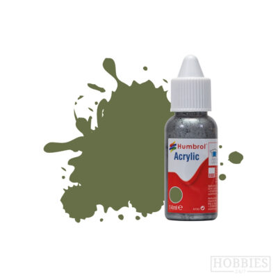 Humbrol 80 Grass Green Matt 14ml Acrylic Paint