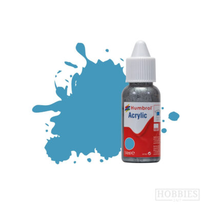 Humbrol 89 Middle Blue Matt 14ml Acrylic Paint