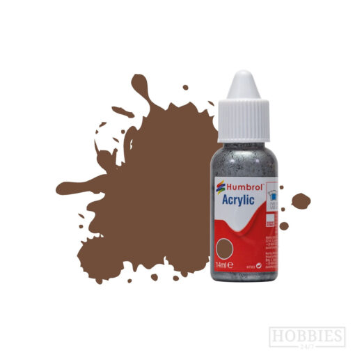 Humbrol 98 Chocolate Matt 14ml Acrylic Paint