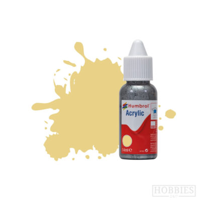 Humbrol 103 Cream Matt 14ml Acrylic Paint