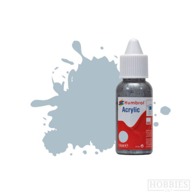 Humbrol 127 Us Ghost Grey Satin 14ml Acrylic Paint