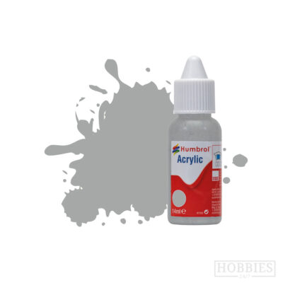 Humbrol 129 Us Gull Grey 14ml Acrylic Paint