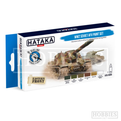 Hataka WW2 Soviet AFV Set - Blue Line