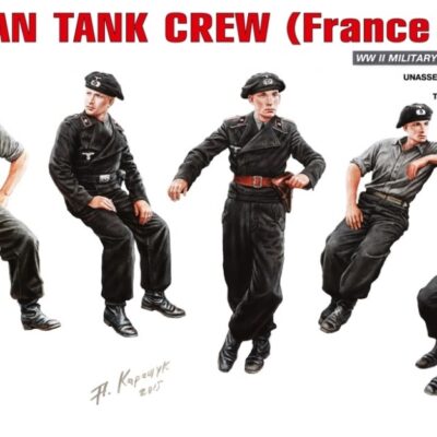 Miniart German Tank Crew France 1940 1/35 Scale