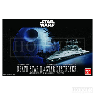 Bandai Death Star and Destroyer