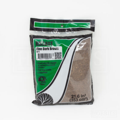 Dark Brown Fine Ballast Bag Woodland Scenics