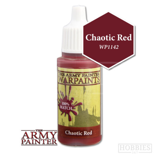 WP1142 The Army Painter - Chaotic Red