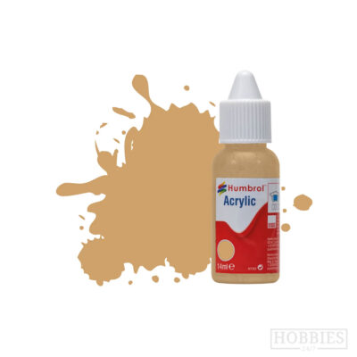 Humbrol 94 Brown Yellow Matt 14ml Acrylic Paint