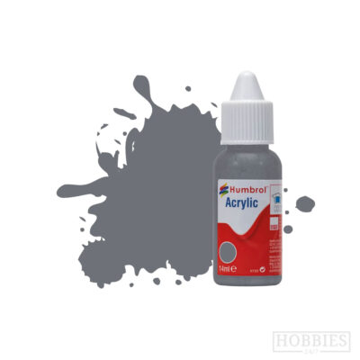 Humbrol 145 Medium Grey Matt 14ml Acrylic Paint