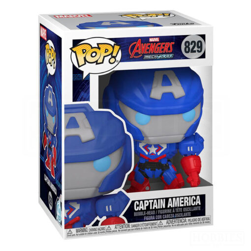 Funko POP! Marvel Mech Captain America Picture 2